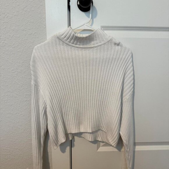Urban Outfitters Women's White Crop-top - Picture 1 of 4